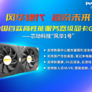 芯动科技：首款国产高性能服务器级显卡GPU“风华1号”测试成功